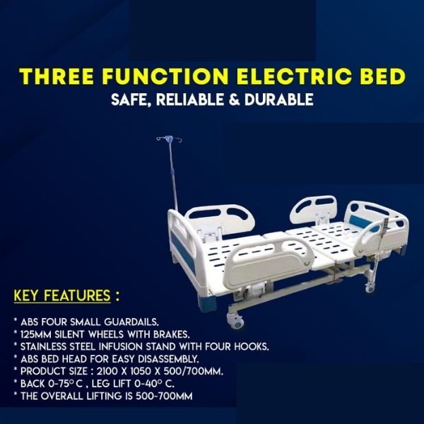 3 Function Electrical Bed