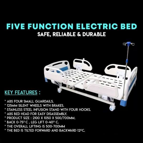 5 Function Electrical Bed