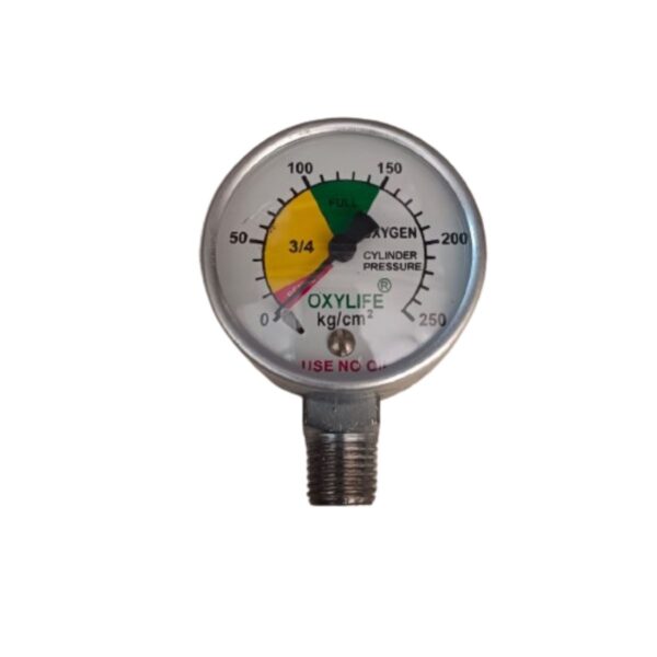 Pressure Gauge Oxygen, 50 mm Dia (0-250 Kg/Cm2) - Image 2