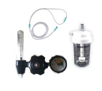 FA valve with flowmeter, Humidifier Bottle & Nasal Cannula (Adult)