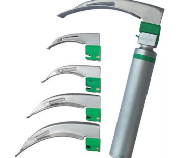 Fiber Optic Laryngoscope Set of 4 Blade