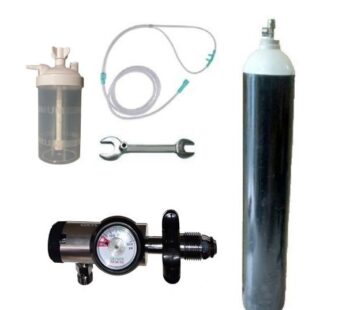 Jumbo Oxygen Cylinder 46.7 Ltr. With Click type Regulator