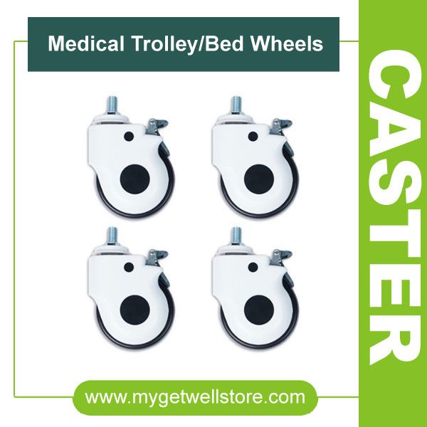 Heavy Duty Hospital Bed 5″ Casters: Unmatched Load Capacity | SET of 4