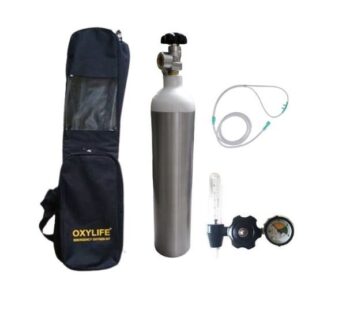 Portable Oxygen cylinder Kit – Oxylife 3.1 Kit with Fa Valve