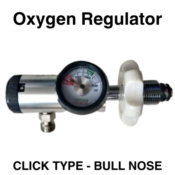 oxygen-regulator-click-style-bullnose-type