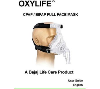 Oxylife CPAP Full Face Mask Large Size  with Headgear