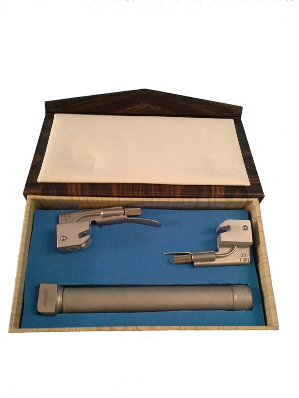 Oxylife Laryngoscope Set Paediatric LED (Set of 2) with Box