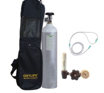 Portable Oxygen Kit – Oxylife 4.5 (675 Liters Oxygen Cylinder Kit)