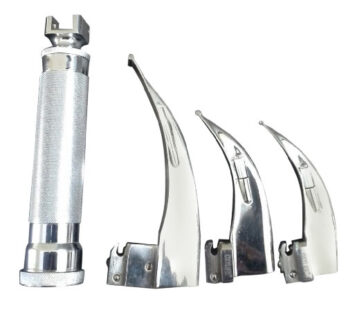 Oxylife Laryngoscope Set Adult (Set of 3) with Pouch
