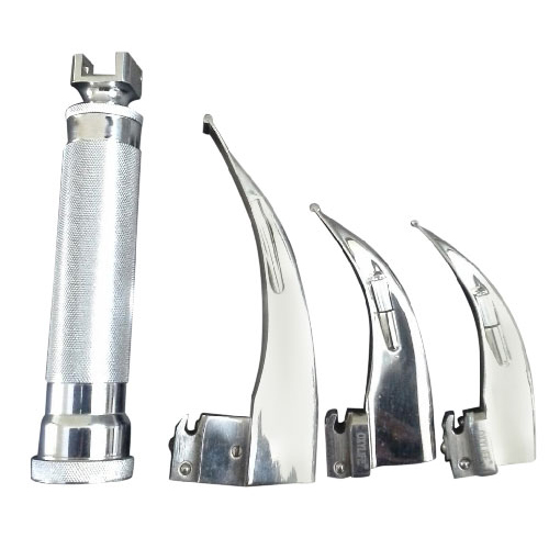 Oxylife Laryngoscope Set Adult (Set of 3) with Pouch