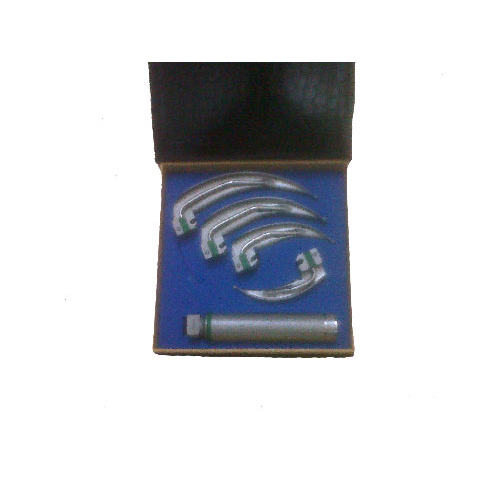Oxylife LED Laryngoscope Set Adult (Set of 4) with Box
