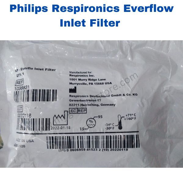 Philips Respironics Everflow Inlet Filter - 5ltrs Oxygen Concentrator - Image 2