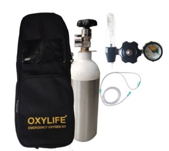 Portable Oxygen Kit – Oxylife Kit 2.2 (270 Liters Portable Oxygen Cylinder Kit)
