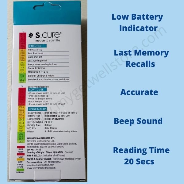 Thermometer - Silicone Spatula Digital 0 To +250°C