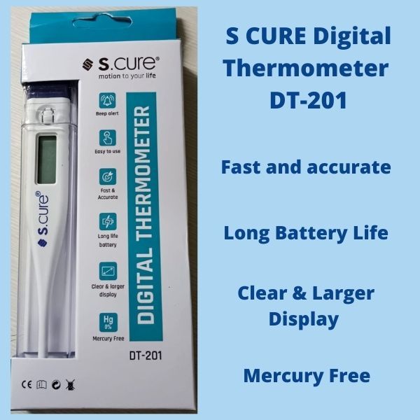 S Cure Digital Thermometer DT-201