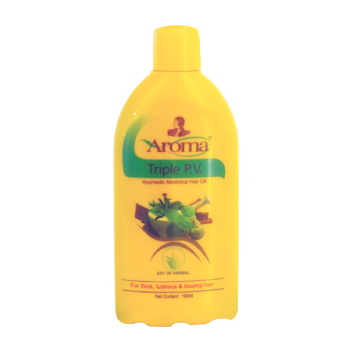 Triple P.V Ayurvedic Medicinal Hair Oil Aroma Herbal