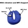 Vibration Neck Pillow with earphone