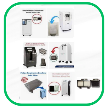 Oxygen Concentrator Filters