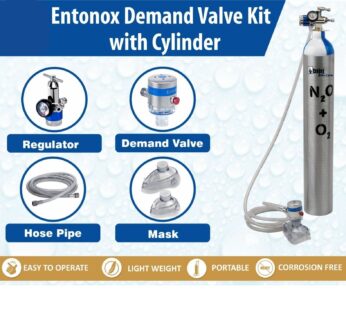 Entonox Cylinder Kit 10ltrs (O+N2) with PESO certificate