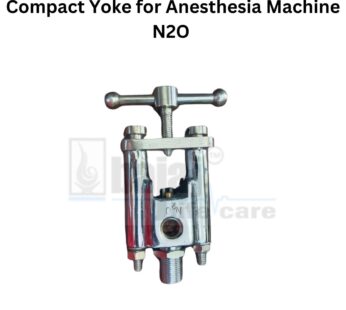 Compact Yoke for Anesthesia Machine Oxygen / Nitrous oxide