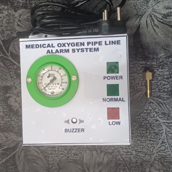 Medical Oxygen Pipe line Alarm System with Gauge - Image 3