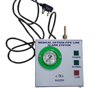 Medical Oxygen Pipe line Alarm System with Gauge