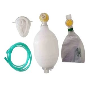 Silicon Resuscitator – Large Child Ambu Bag – 1000ml