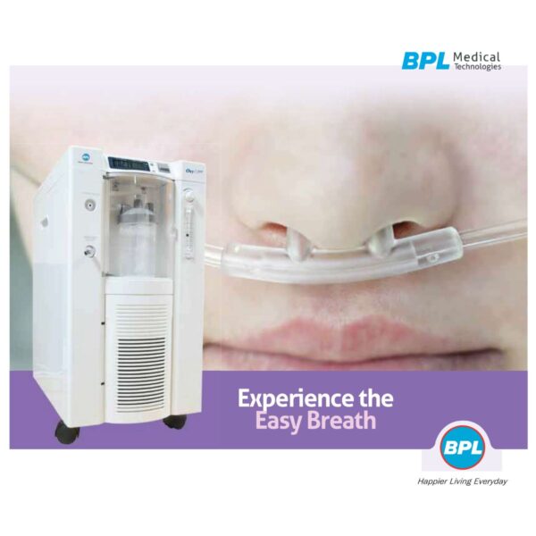 BPL Oxygen Concentrator – 5 Ltrs (Model -Oxy 5 Neo) - Image 2