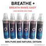 Portable Oxygen Can – Breathe+ (12L)